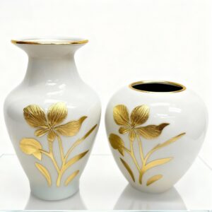 Golden Patterned Vase