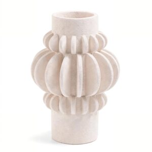 Fan Shaped Pleated Vase