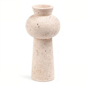 Round Drum Shaped Vase