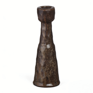 Brown-Black Candle Holder