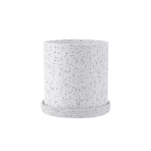 Dotted Ceramic Flower Pot