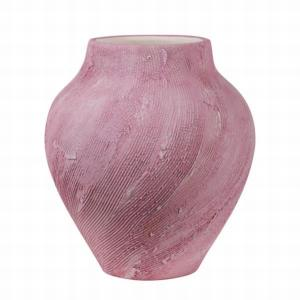 9.8inch Pink Rough Surface Vase