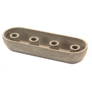 2.35inch Cement 4-Hole Tealight Holder