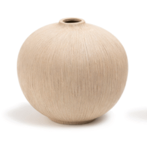 Light Wood-Tone Textured  Vase(Set of 3)