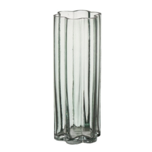 Fluted Flower-Shaped Vase