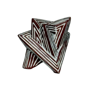 7.9inch Interlocking Geometric Star Sculpture