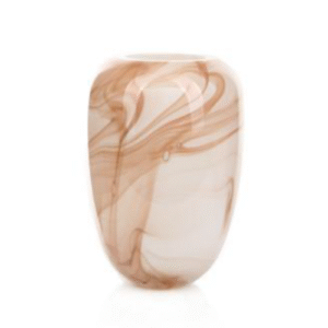 Swirled Glass Vase