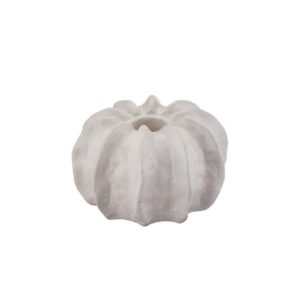 2inch  Pumpkin Ribbed Mini Ceramic Vase
