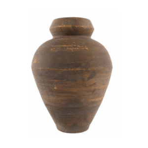 12.6inch Streaked Vintage Earthenware Vase