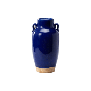11.4inch Raw Clay Base Two-Tone Amphora Vase
