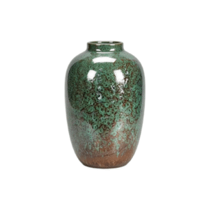 Vintage Oval Ceramic Vase