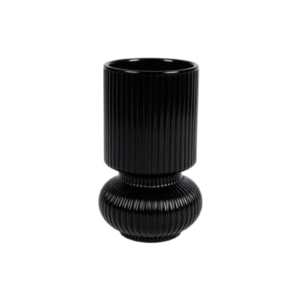 8.66inch Cylinder & Bulb Two-Tier Short Vase