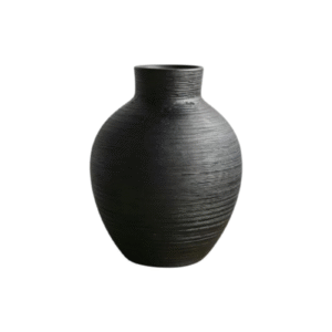 7.87inch Belly Tall Swirl Ceramic Vase