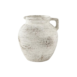 9.45inch Single Spout Weathered Ceramic Pitcher Vase