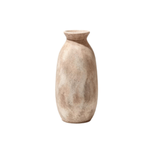 Flared Neck Minimalist Ceramic Bottle Vase