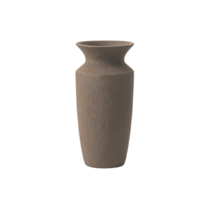Flared Neck Tall Simple Ceramic Vase