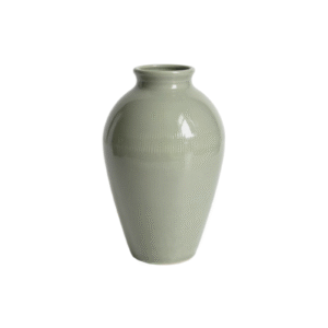 Olive Shape Minimalist Ceramic Vase