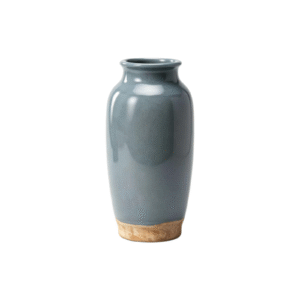 Two-Tone Smooth Ceramic Vase