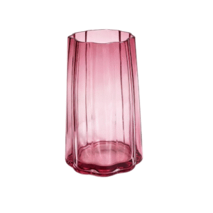 9.45inch Wavy Glass Vase